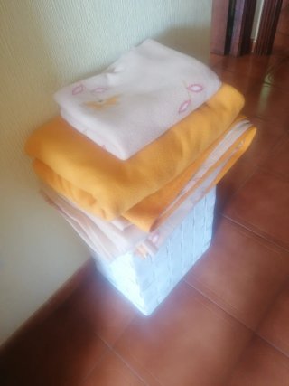 Juego Sábanas Térmicas Cama 90. en buen estado.