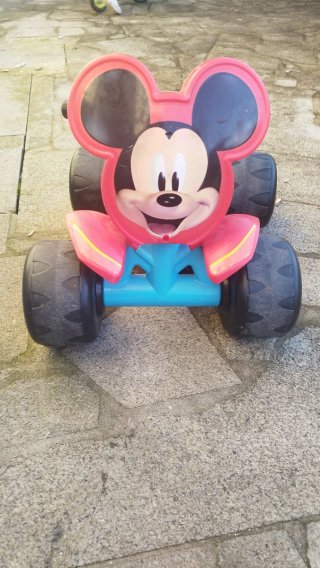 Bici Eléctrica Mickey Mouse Infantil