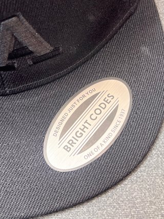 Gorra Snapback 'LA' Bright Codes Negra - Impecable
