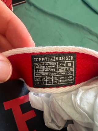 Chanclas Tommy Hilfiger Talla 43 Nuevas