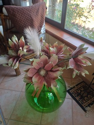 Fiori in gomma flessibili
