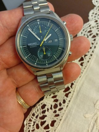 Seiko Cronógrafo Automático Jumbo 1974