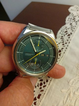 Seiko Cronógrafo Automático Jumbo 1974