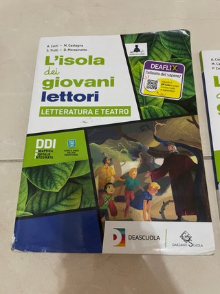 l isola dei giovani lettori,antologia-letteratura