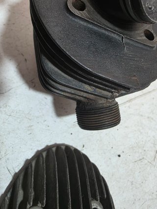 Cilindro y pistón y culata ducati mini Marcelino