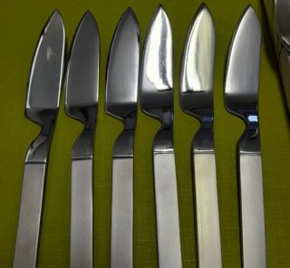 Lote de 6 cuchillos pala de Pescado MARISCAL