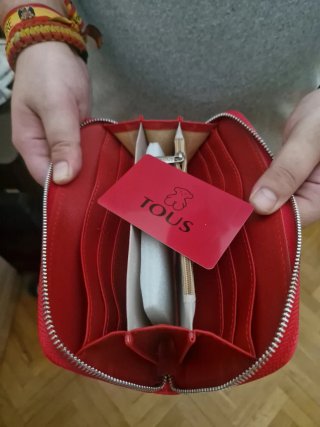 Cartera Tous Roja