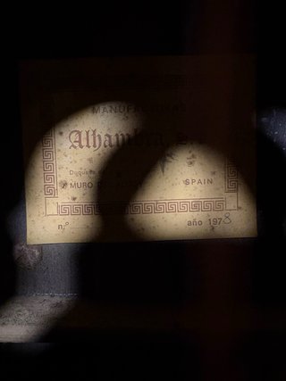 Laúd Alhambra 6P 1978