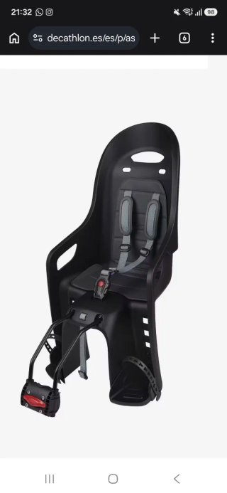 Silla niño para bicicleta