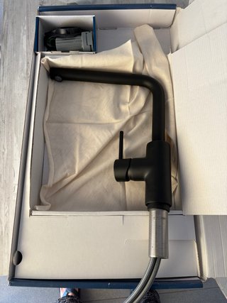 Grifo de Cocina Negro
