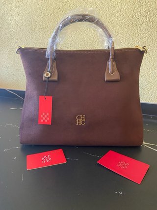 Bolso Carolina Herrera Marrón