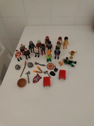Playmobil Varios Caballeros y Accesorios