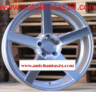 8849 JUEGO DE 4 LLANTAS AUDI VW SILVER r374169