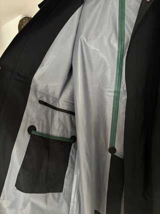 K-Way Lacoste Nero Uomo