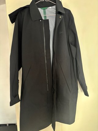 K-Way Lacoste Nero Uomo