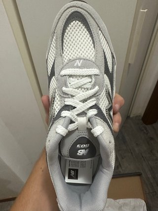 New Balance 603 Scarpe Grigio/Bianco Taglia 39.5