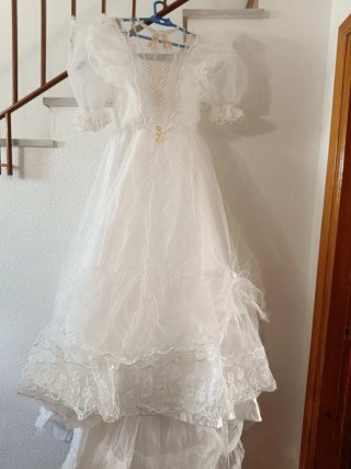 Vestido de Novia Vintage Blanco