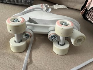 Patines Oxelo RS QUAD 100 WHITE Llevan su bolso