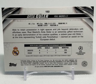 Arda Güler Rc Sapphire – Topps Chrome UEFA 23/24