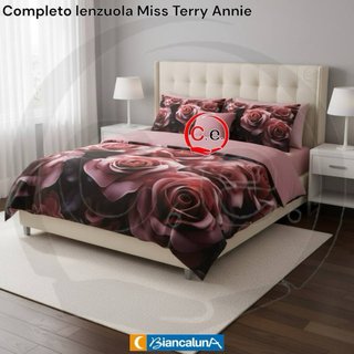 Completo Lenzuola Cotone 100% matrimoniale