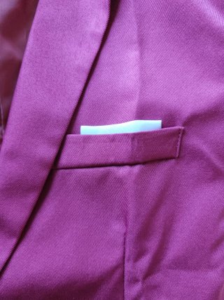 Completo Giacca Pantalone Bordeaux L