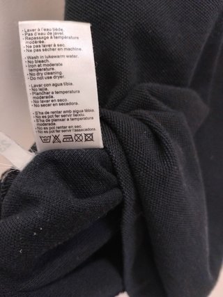 Polo Lacoste Marino Rayas