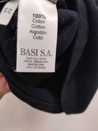Polo Lacoste Marino Rayas