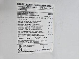 Nevera marca Bosch