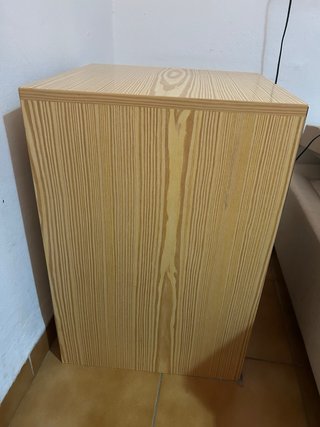 Mesitas de noche de madera (2 unidades)