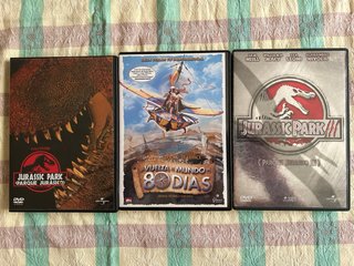 Lote DVD Jurassic Park y Jurassic Park III +Regalo