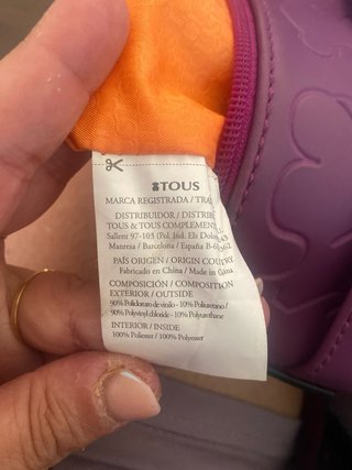 Bolso Tous Morado