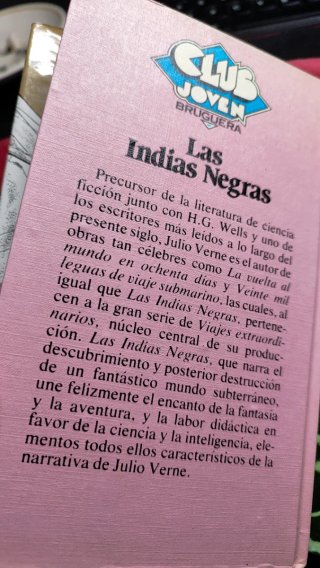 Libro Las Indias Negras - Julio Verne (Ed. Bruguer