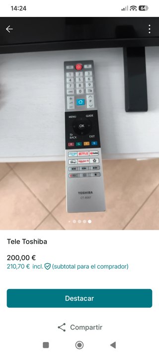 Televisor Toshiba