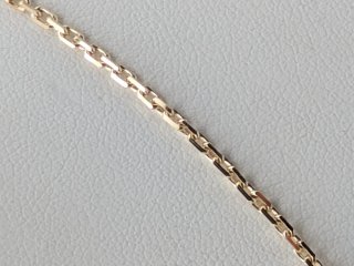 Cadena y Cruz Oro 9K