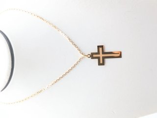 Cadena y Cruz Oro 9K