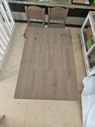 Mesa y Sillas Infantiles Madera