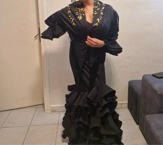 Vestido Flamenca Negro