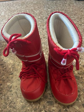 Botas de Nieve Ice Boot Rojas