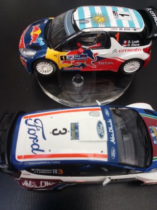 Lote 2 coches rally Scalextric 4x4. no ofertas