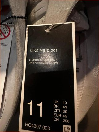 Nike MIND Talla 43 Beige Multicolor