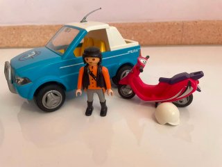 Playmobil Coche, Barco y Figuras