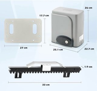 Motor Puerta Corredera Garaje + Accesorios