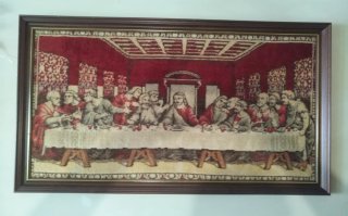 Quadro tapeçaria A Última seia