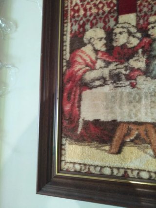Quadro tapeçaria A Última seia