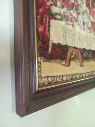 Quadro tapeçaria A Última seia