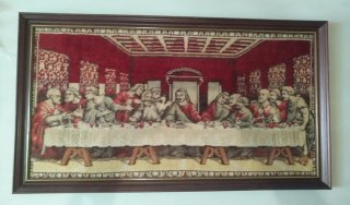 Quadro tapeçaria A Última seia