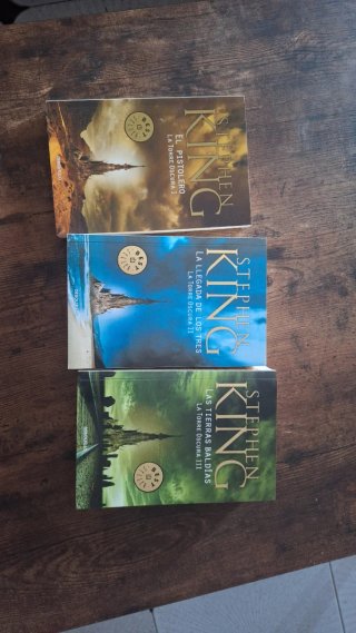 Torre Oscura I, II y III. 1 2 3. De Stephen King.