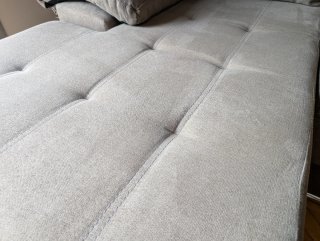 Sofá Chaiselongue Marrón 225cm
