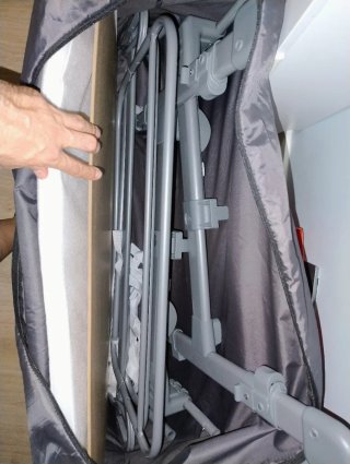 Cuna Colecho Kinderkraft Gris