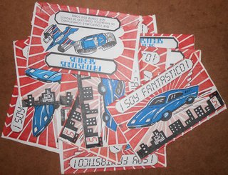 Sobres de postales vintage ¡Soy Fantástico!